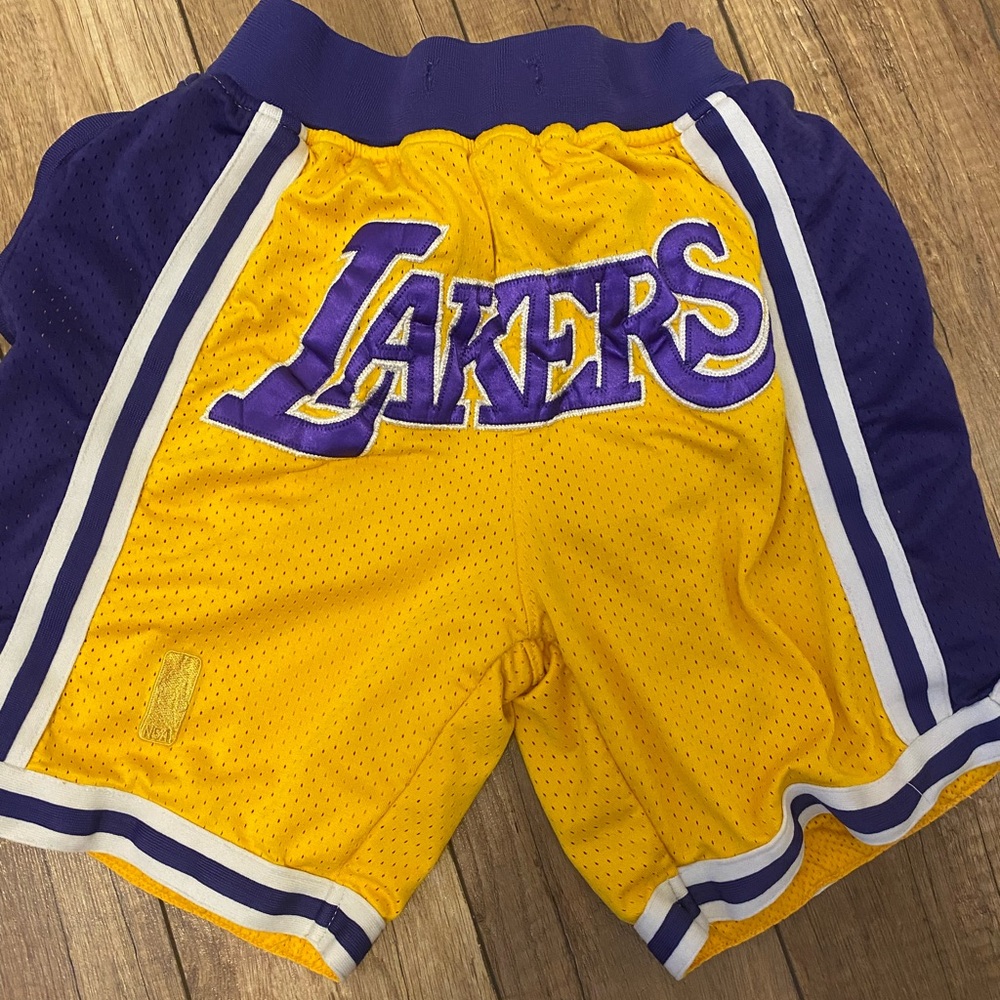 Just Don Youth Lakers Shorts